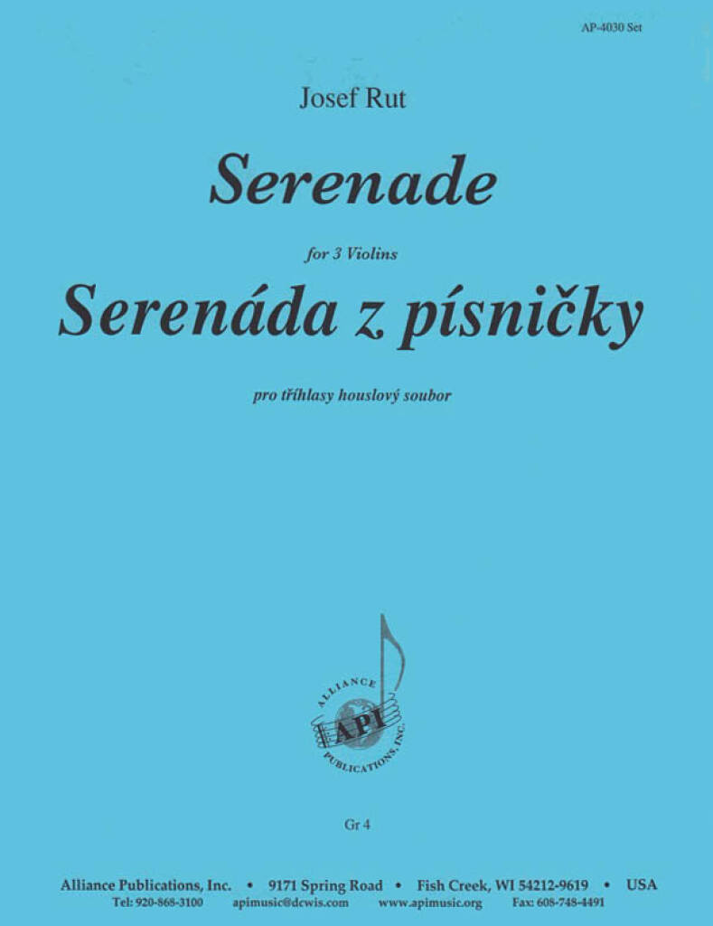 Serenade For 3 Vlns